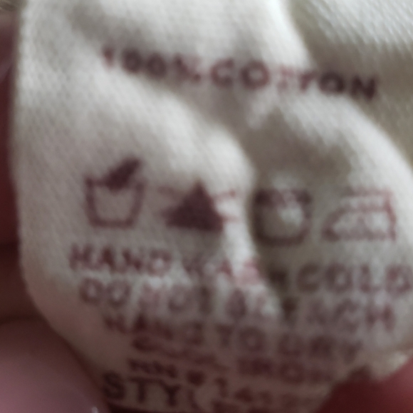 Hem & Thread Mint Pullover Sweatshirt Tie Dye Bleach Front Tie Size Large - Picture 9 of 14